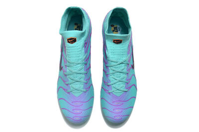 Nike Air Zoom Mercurial Superfly 9 Elite FG High-Tops Football Boots - Jade/Purple/Black