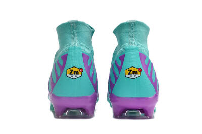 Nike Air Zoom Mercurial Superfly 9 Elite FG High-Tops Football Boots - Jade/Purple/Black