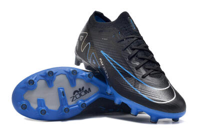 Nike Air Zoom Mercurial Vapor 15 Elite AG Low-Tops Football Boots - Black/Blue/White