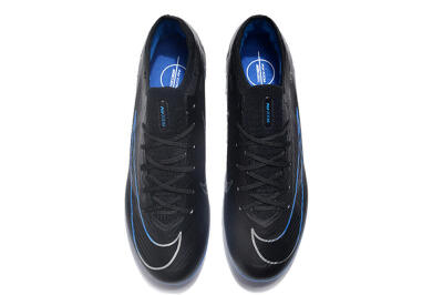 Nike Air Zoom Mercurial Vapor 15 Elite AG Low-Tops Football Boots - Black/Blue/White