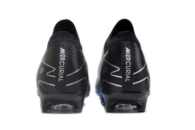 Nike Air Zoom Mercurial Vapor 15 Elite AG Low-Tops Football Boots - Black/Blue/White