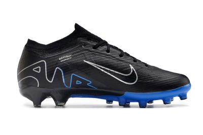 Nike Air Zoom Mercurial Vapor 15 Elite AG Low-Tops Football Boots - Black/Blue/White