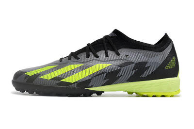 Adidas X Speedportal.1 TF Low-Tops Football Shoes - Black/Grey/Yellow