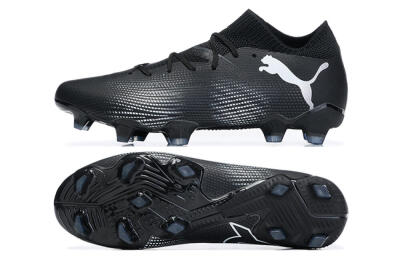 Puma Future Ultimate FG Low-Tops Football Boots - Black/White/Blue