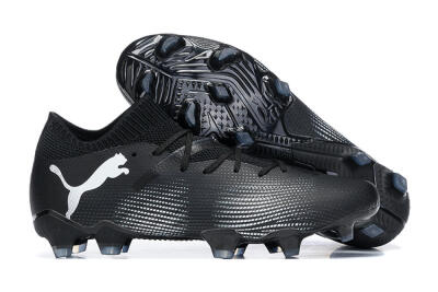 Puma Future Ultimate FG Low-Tops Football Boots - Black/White/Blue
