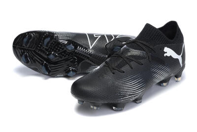 Puma Future Ultimate FG Low-Tops Football Boots - Black/White/Blue