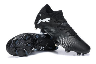 Puma Future Ultimate FG Low-Tops Football Boots - Black/White/Blue