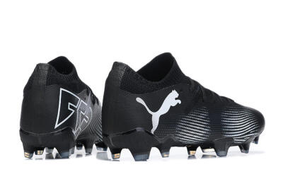Puma Future Ultimate FG Low-Tops Football Boots - Black/White/Blue