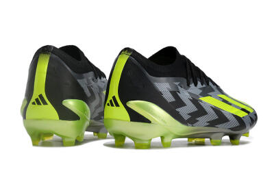 Adidas X Crazyfast.1 FG Low-Tops Football Boots - Black/White/Yellow