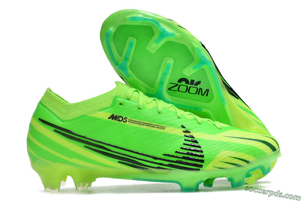 Nike Air Zoom Mercurial Vapor 15 Elite FG Low-Tops Football Boots - Yellow/Black 1