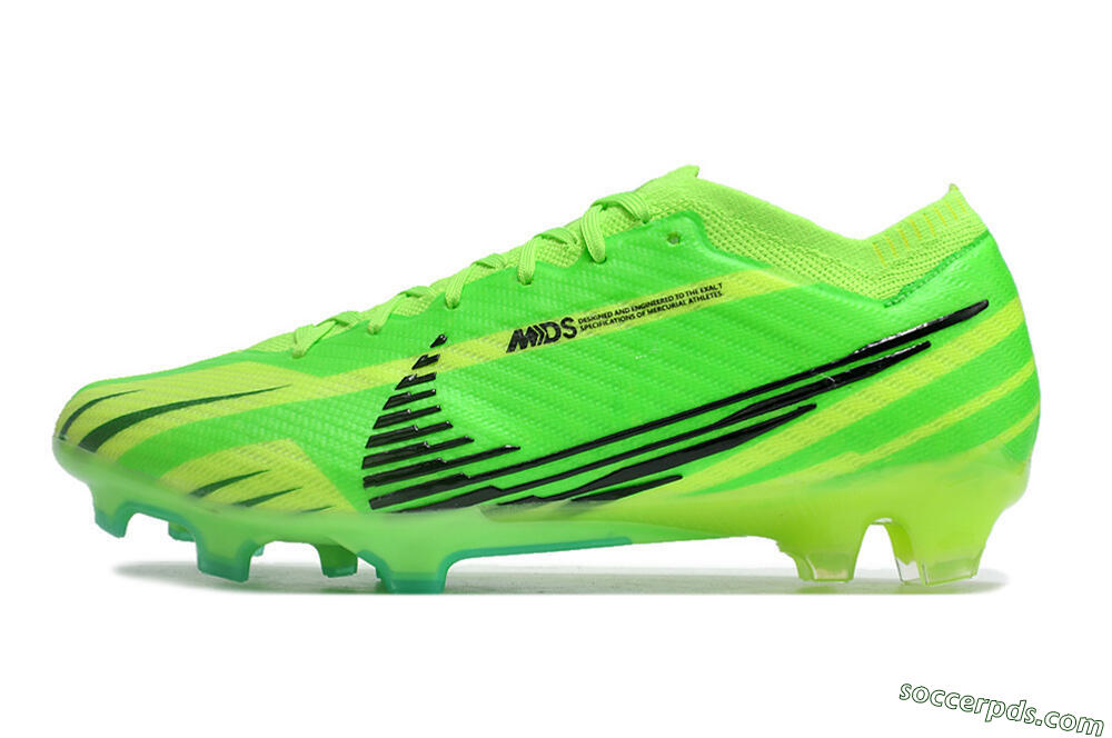 Nike Air Zoom Mercurial Vapor 15 Elite FG Low-Tops Football Boots - Yellow/Black 2