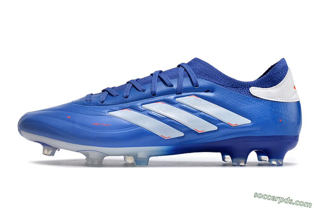 Adidas Copa Pure 2 FG Low-Tops Football Boots - Blue/White 2