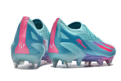 Adidas X Crazyfast.1 SG Low-Tops Football Boots - Jade/Pink/Purple