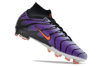 Nike Air Zoom Mercurial Superfly 9 Elite AG High-Tops Football Boots - Purple/Black/Orange