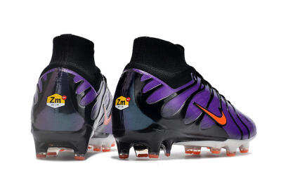 Nike Air Zoom Mercurial Superfly 9 Elite AG High-Tops Football Boots - Purple/Black/Orange