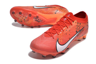 Nike Air Zoom Mercurial Vapor 15 Elite AG Low-Tops Football Boots - Red/White/Black