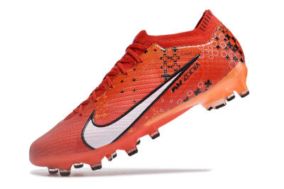 Nike Air Zoom Mercurial Vapor 15 Elite AG Low-Tops Football Boots - Red/White/Black