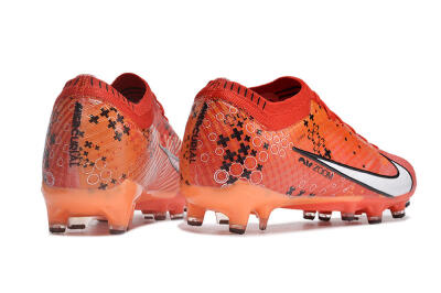 Nike Air Zoom Mercurial Vapor 15 Elite AG Low-Tops Football Boots - Red/White/Black
