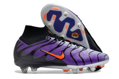Nike Air Zoom Mercurial Superfly 9 Elite SG High-Tops Football Boots - Purple/Black/Orange