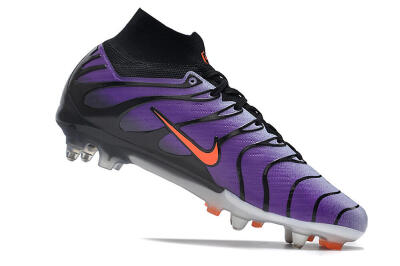 Nike Air Zoom Mercurial Superfly 9 Elite SG High-Tops Football Boots - Purple/Black/Orange