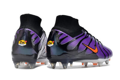 Nike Air Zoom Mercurial Superfly 9 Elite SG High-Tops Football Boots - Purple/Black/Orange