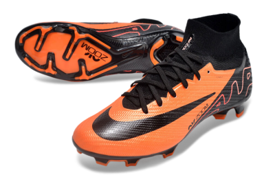 Nike Air Zoom Mercurial Superfly 9 Elite FG High-Tops Football Boots - Orange/Black