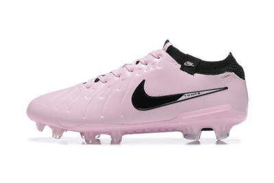 Nike Tiempo Legend 10 Elite FG Low-Tops Football Boots - Pink/Black