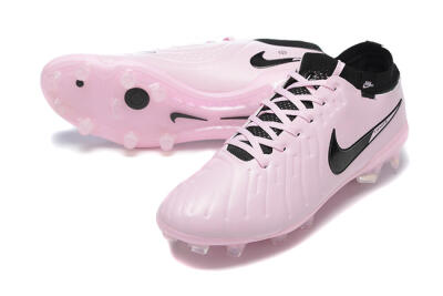 Nike Tiempo Legend 10 Elite FG Low-Tops Football Boots - Pink/Black