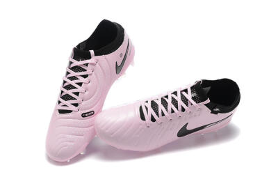 Nike Tiempo Legend 10 Elite FG Low-Tops Football Boots - Pink/Black
