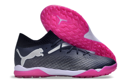 Puma Future Ultimate TF Low-Tops Football Shoes - Blue/Silver/White/Pink