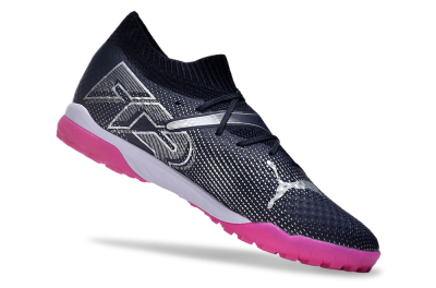 Puma Future Ultimate TF Low-Tops Football Shoes - Blue/Silver/White/Pink