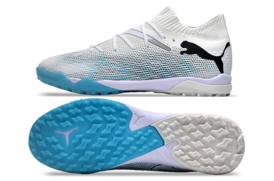 Puma Future Ultimate TF Low-Tops Football Shoes - White/Jade/Black