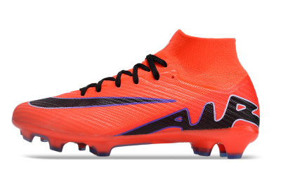 Nike Air Zoom Mercurial Superfly 9 Elite FG High-Tops Football Boots - Red/Black/Purple