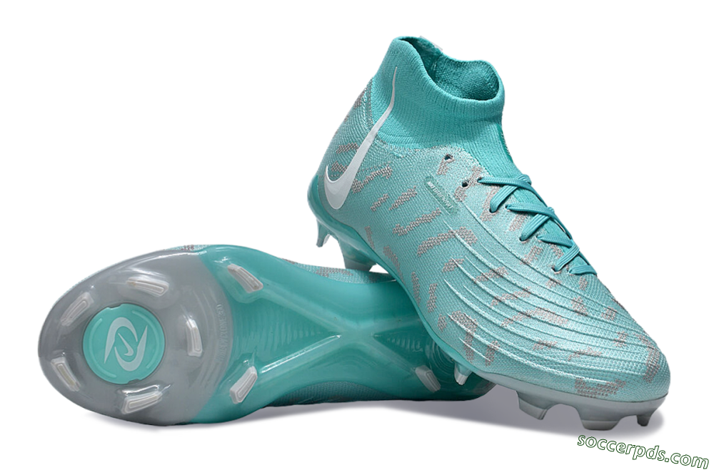 Nike Phantom Luna Elite FG High-Tops Football Boots - Jade/Grey/White 0
