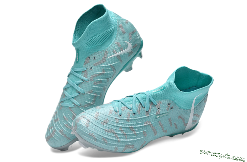 Nike Phantom Luna Elite FG High-Tops Football Boots - Jade/Grey/White 3