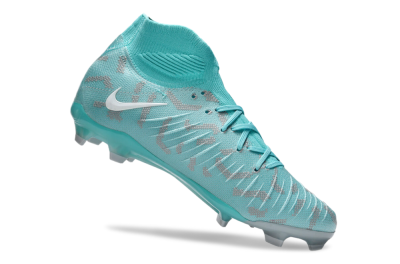 Nike Phantom Luna Elite FG High-Tops Football Boots - Jade/Grey/White