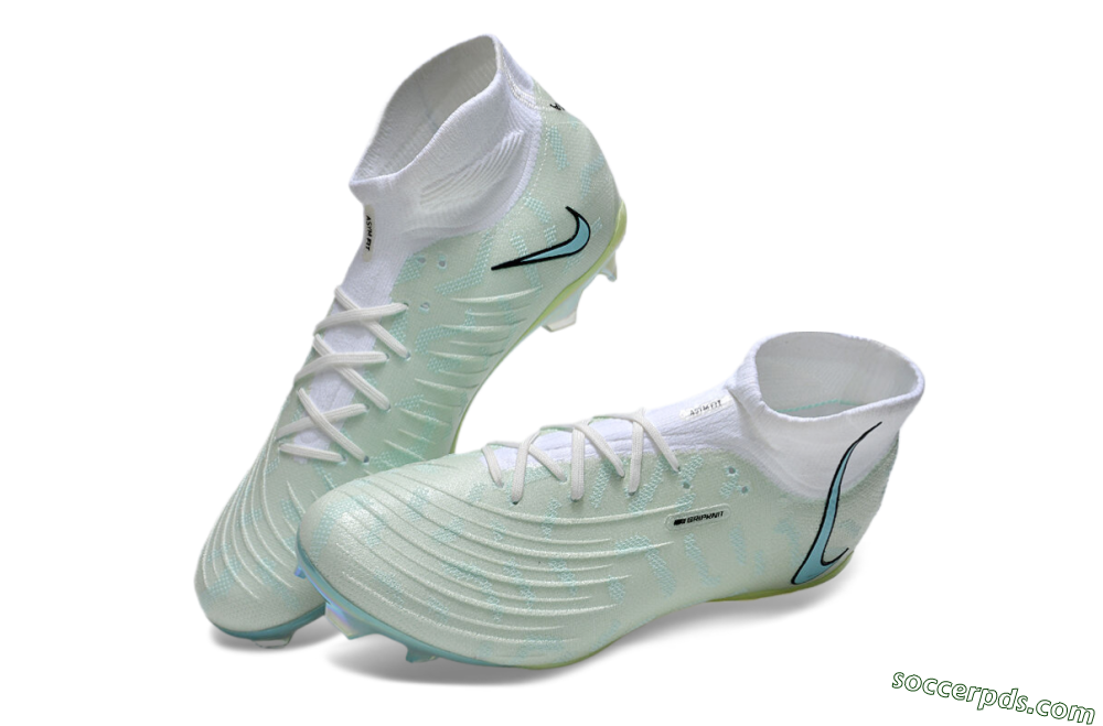 Nike Phantom Luna Elite FG High-Tops Football Boots - Jade/White/Black 3