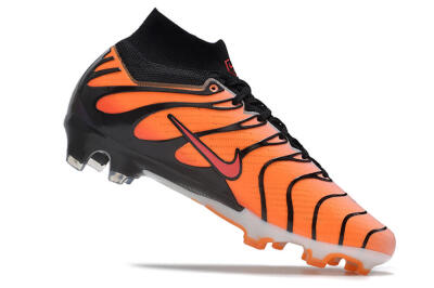 Nike Air Zoom Mercurial Superfly 9 Elite FG High-Tops Football Boots - Orange/Black/Red