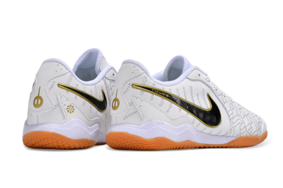 Nike Tiempo Legend 10 Pro IC Low-Tops Football Shoes - White/Gold/Black
