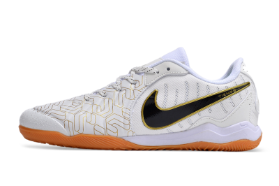 Nike Tiempo Legend 10 Pro IC Low-Tops Football Shoes - White/Gold/Black