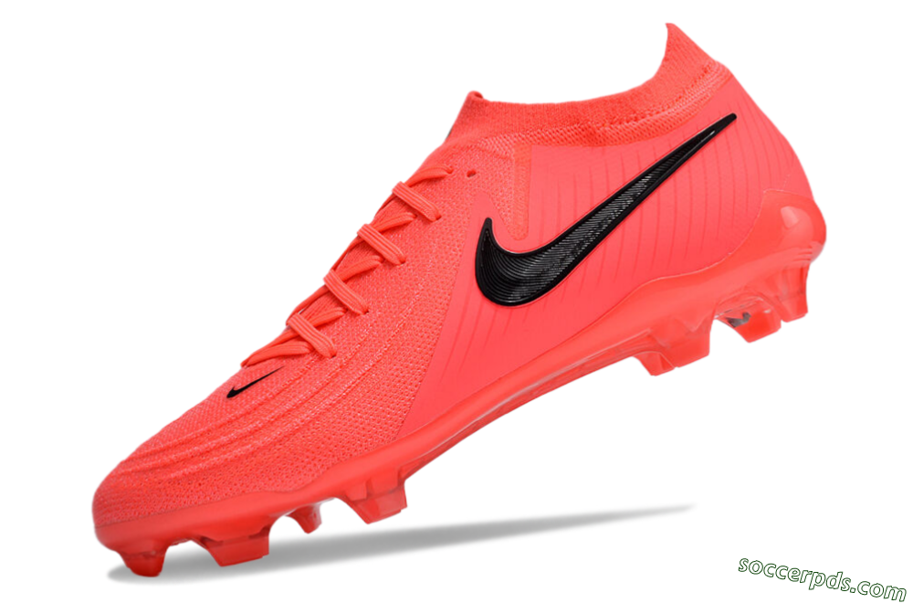 Nike Phantom Luna Elite FG Low-Tops Football Boots - Orange/Black 5