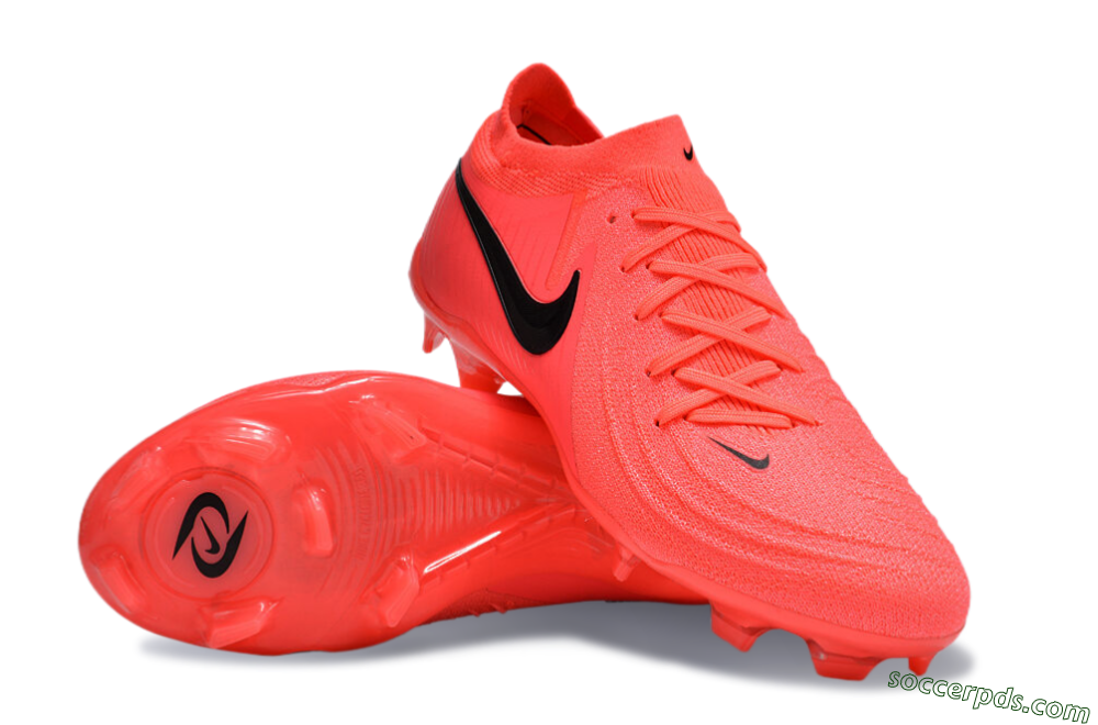 Nike Phantom Luna Elite FG Low-Tops Football Boots - Orange/Black 3