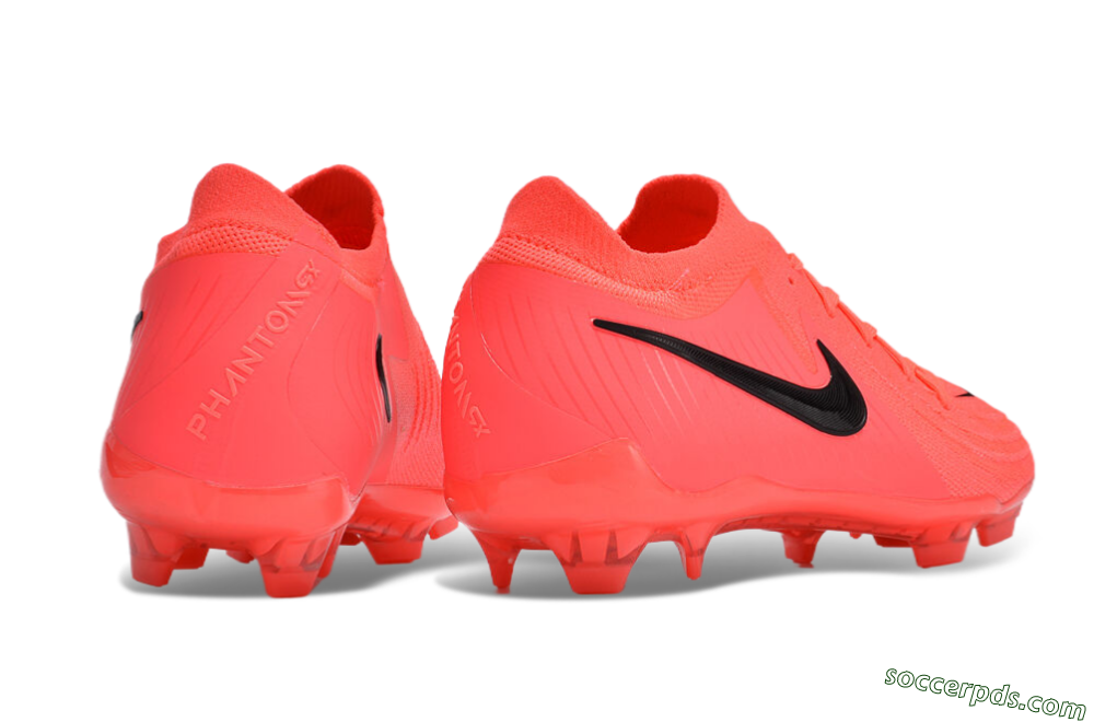 Nike Phantom Luna Elite FG Low-Tops Football Boots - Orange/Black 6
