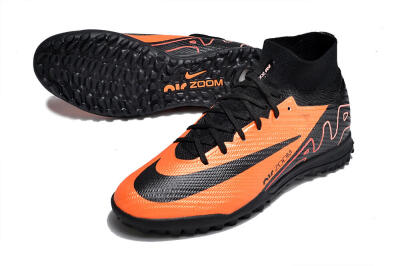 Nike Air Zoom Mercurial Superfly 9 Elite TF Low-Tops Football Shoes - Orange/Black