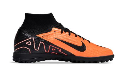 Nike Air Zoom Mercurial Superfly 9 Elite TF Low-Tops Football Shoes - Orange/Black