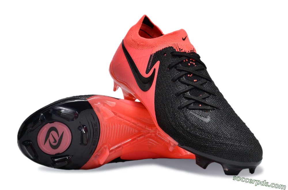 Nike Phantom Luna Elite FG Low-Tops Football Boots - Orange/Black 3