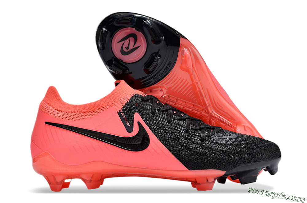 Nike Phantom Luna Elite FG Low-Tops Football Boots - Orange/Black 1