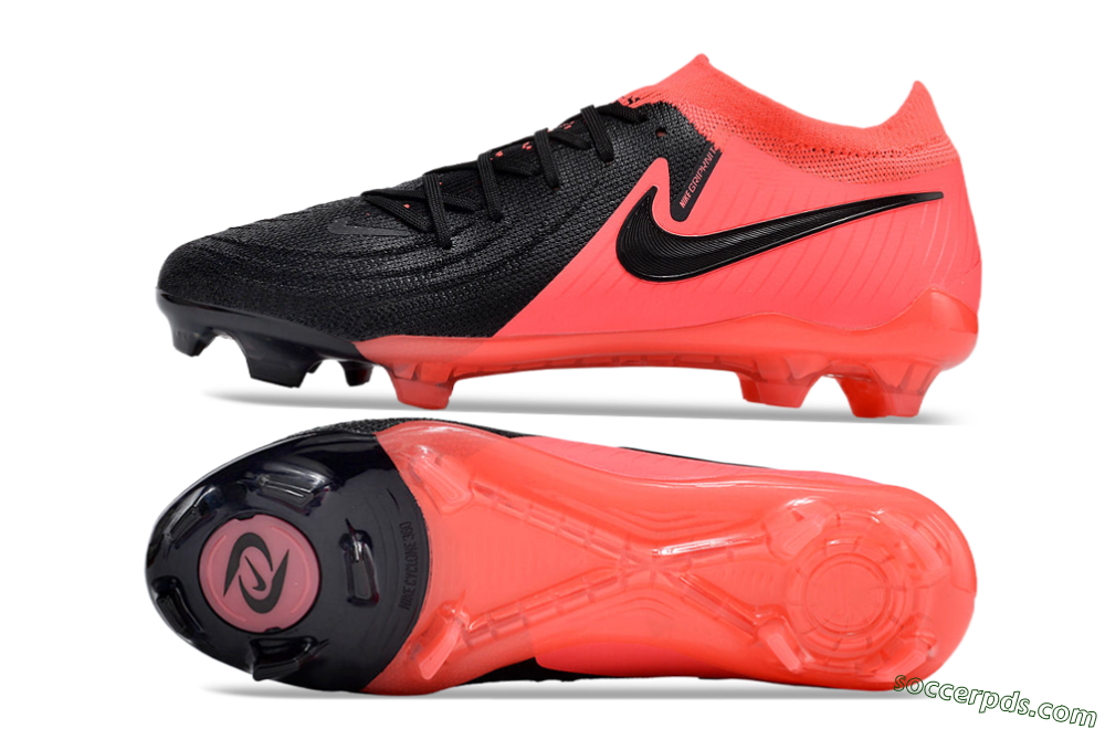Nike Phantom Luna Elite FG Low-Tops Football Boots - Orange/Black 0