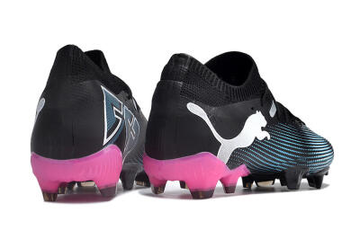 Puma Future Ultimate FG Low-Tops Football Boots - Black/Blue/White/Pink