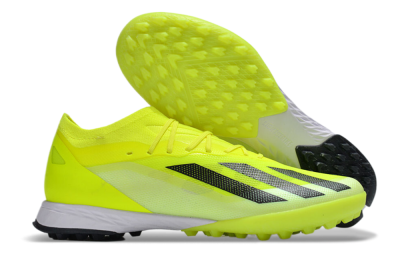 Adidas X 23 Crazyfast.1 TF Low-Tops Football Shoes - Yellow/Black/White